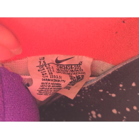 Size 7.5 - Nike Air Flight 89 Planet of Hoops basketball sneakers - Picture 8 of 8